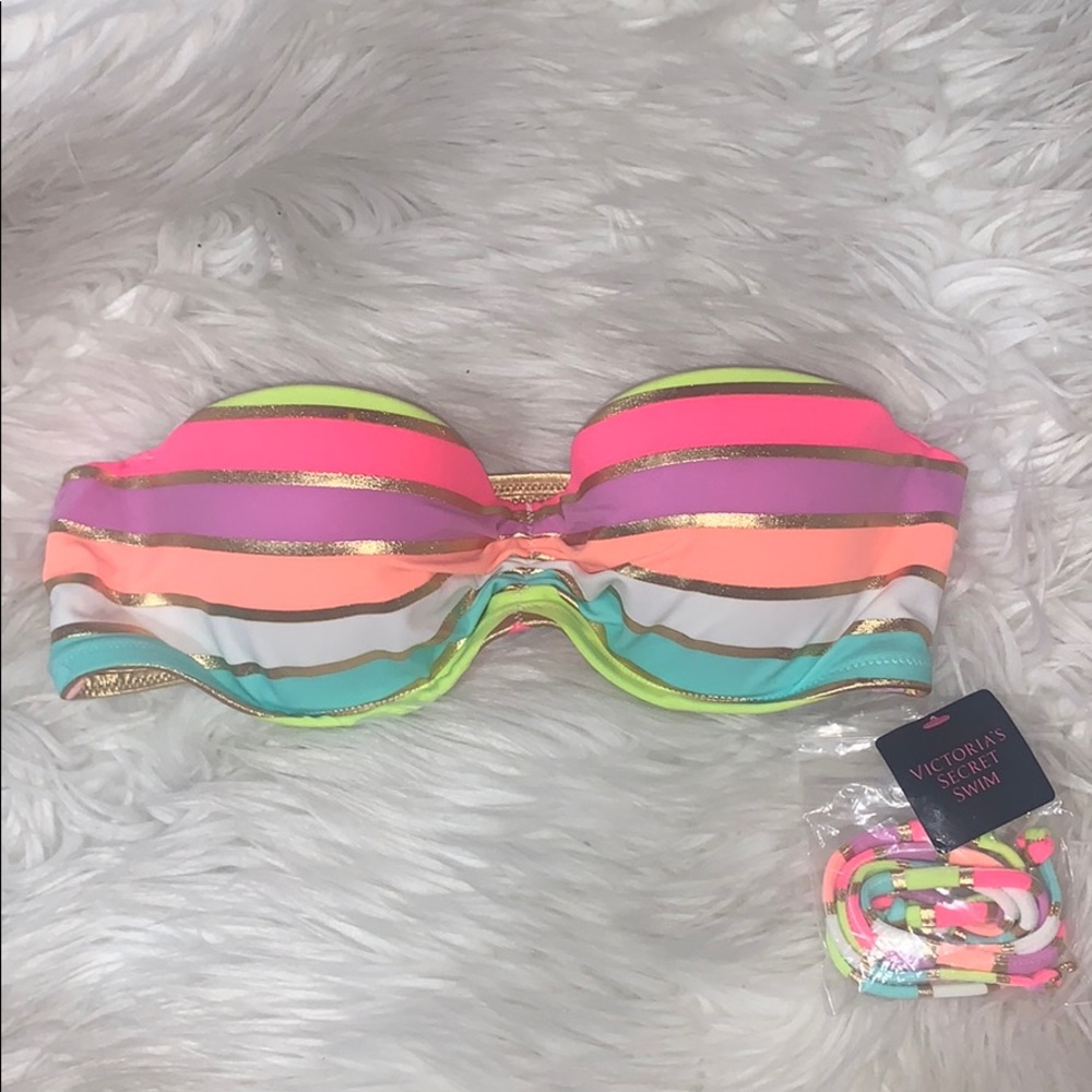 Victoria’s Secret Bandeau Push Up Bikini Top